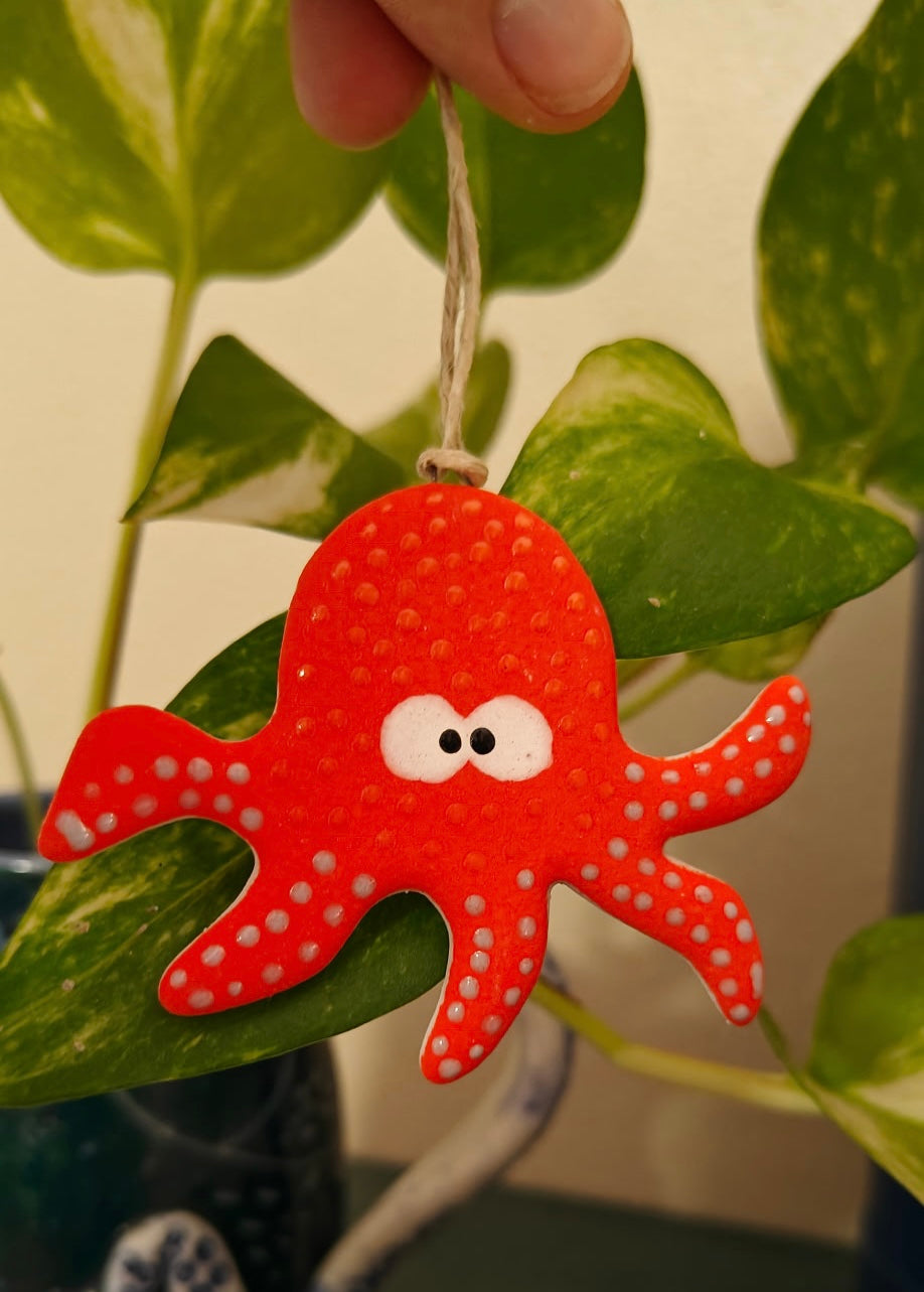 Octopus ornament