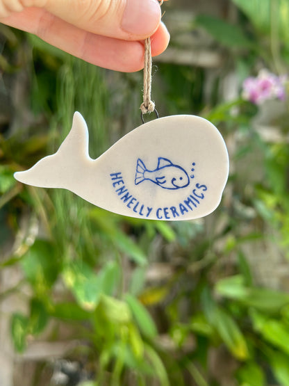 Holiday Ornament: Humpback Whale