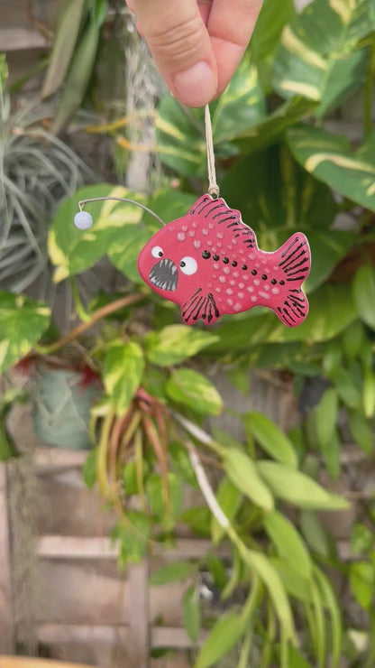 Anglerfish ornament